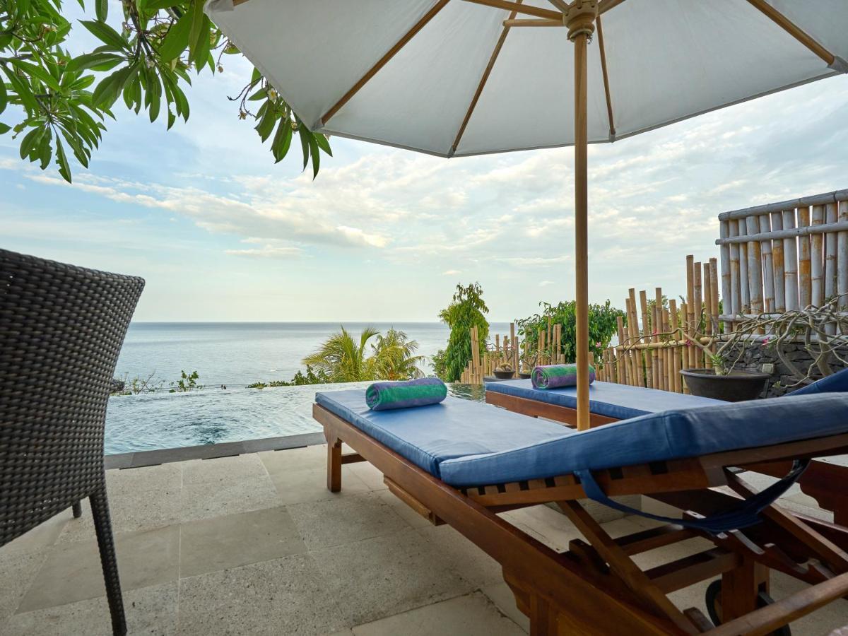 Villa Mimpi Manis Infinity Pool&180°Ocean View Amed Exterior foto
